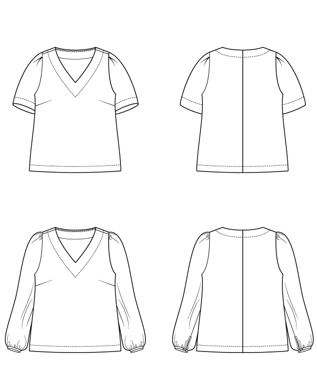 Itch to Stitch Seychelles Top - Image 8
