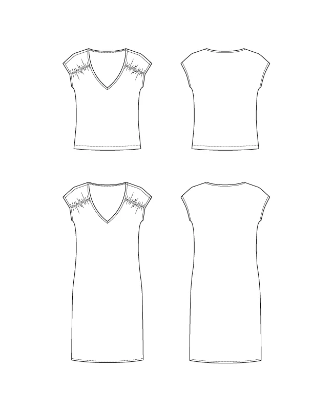 Itch to Stitch Soller Top and Dress - Image 8