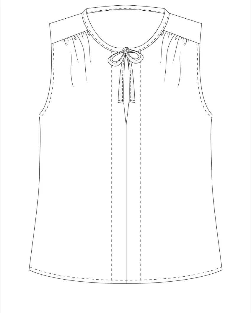 Itch to Stitch Vienna Tank - Image 8