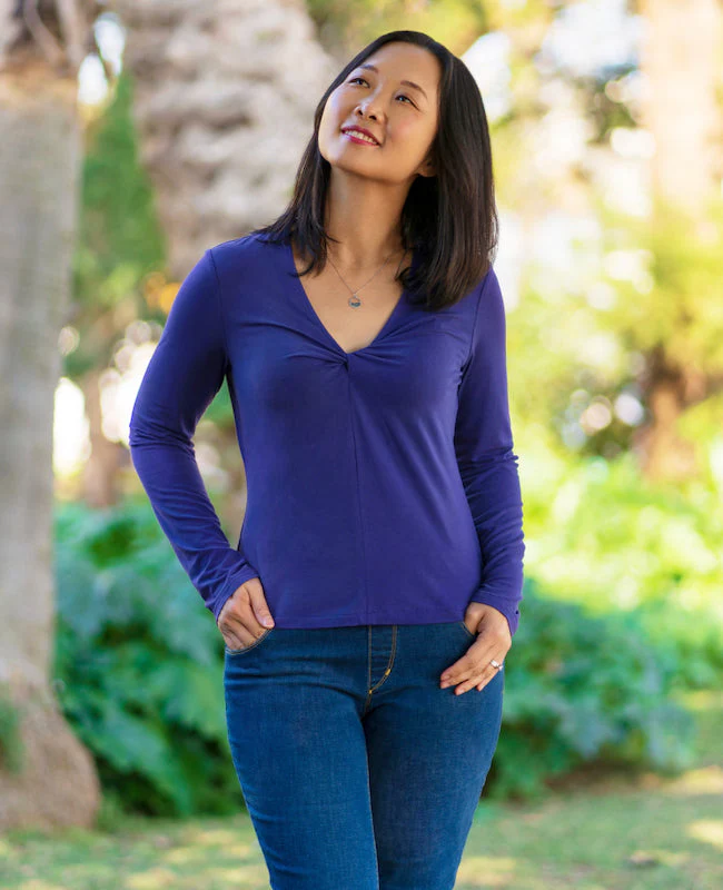 Itch to Stitch Zakopane Top - Printed copy shop SIZES 16-40 / FULL BUST (+£7.00)