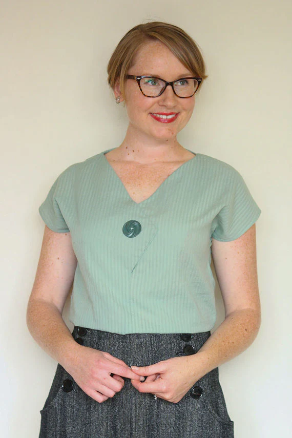Jennifer Lauren Handmade Afternoon Blouse and Shift Dress - Image 3