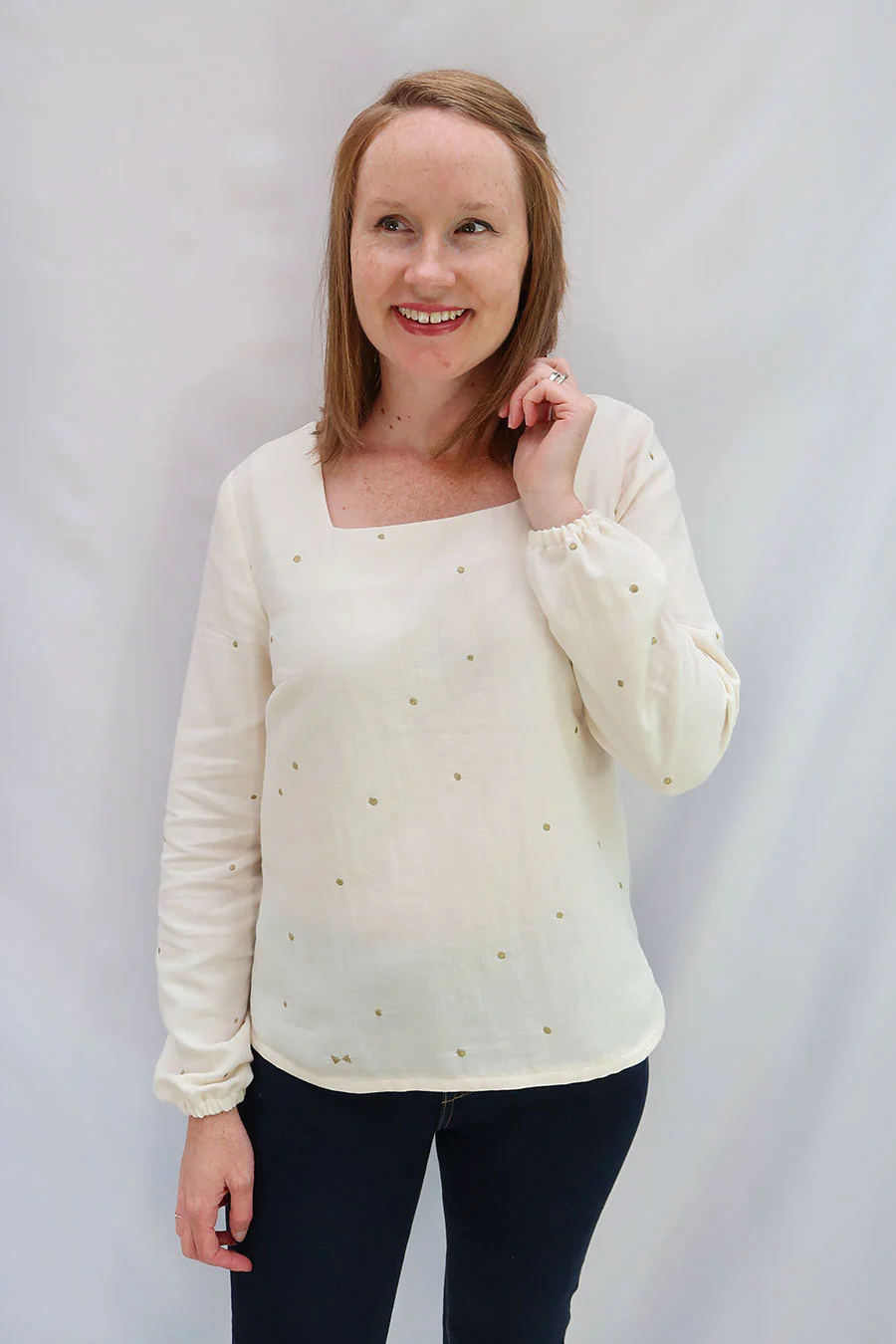 Jennifer Lauren Handmade Aisling Blouse - Image 4