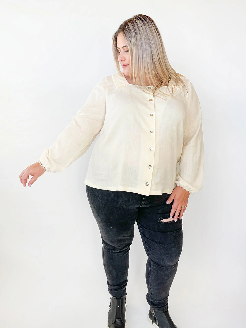 Jennifer Lauren Handmade Aisling Blouse - Image 8