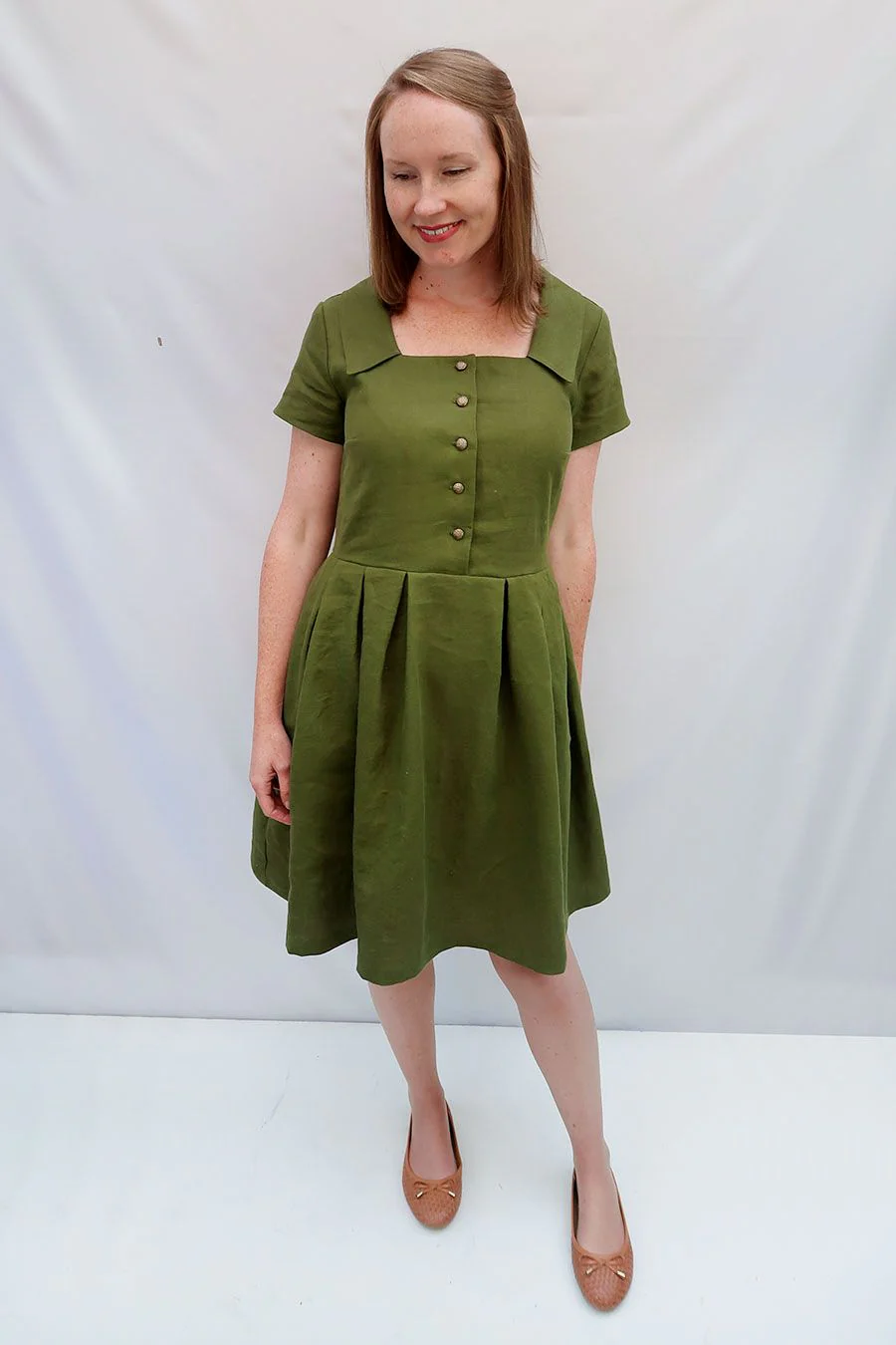 Jennifer Lauren Handmade Asteria Dress (SIZES 16-34 / C-F CUPS) - Printed copy shop (+£7.00)