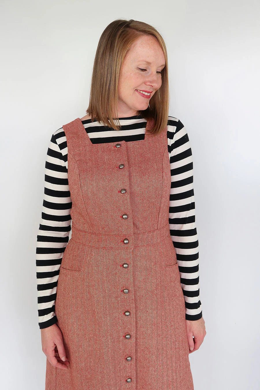 Jennifer Lauren Handmade Dulcie Pinafore - Image 10