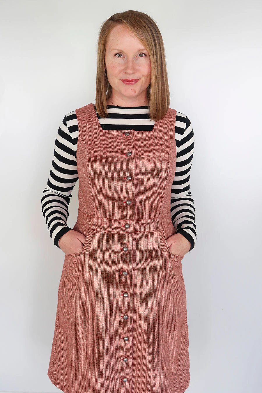 Jennifer Lauren Handmade Dulcie Pinafore - Image 11