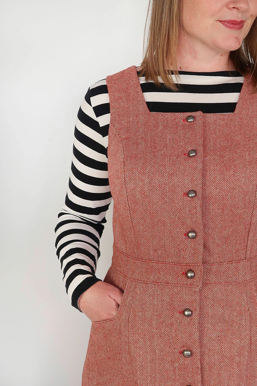 Jennifer Lauren Handmade Dulcie Pinafore - Image 13