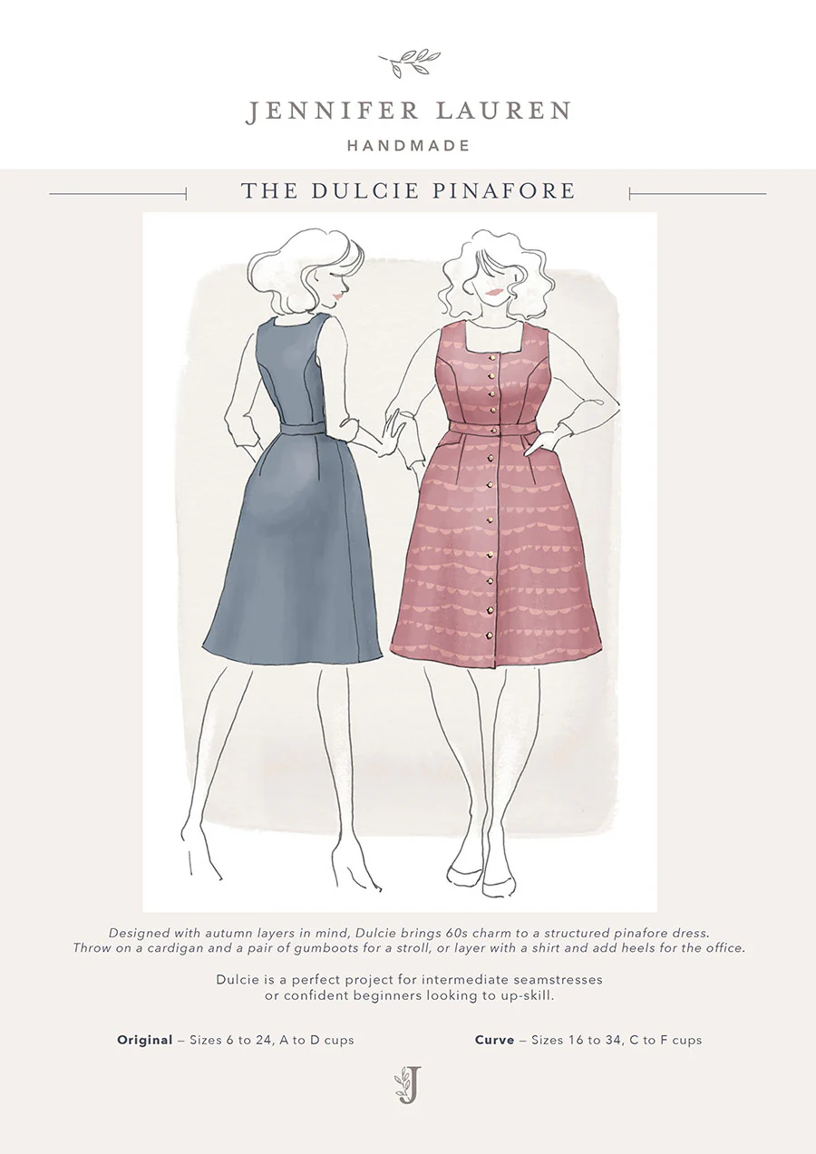 Jennifer Lauren Handmade Dulcie Pinafore - Image 14