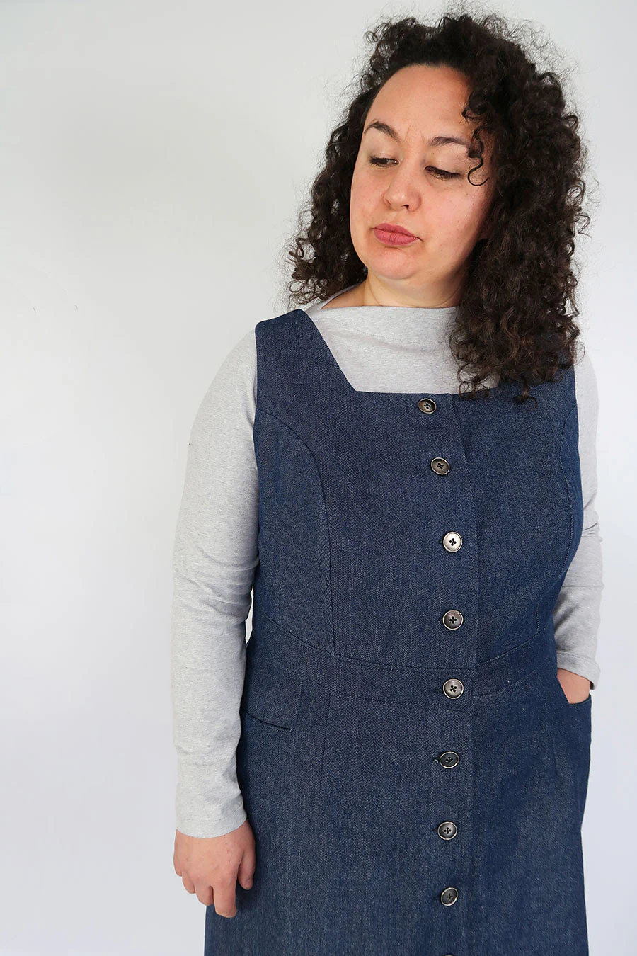 Jennifer Lauren Handmade Dulcie Pinafore - Image 5