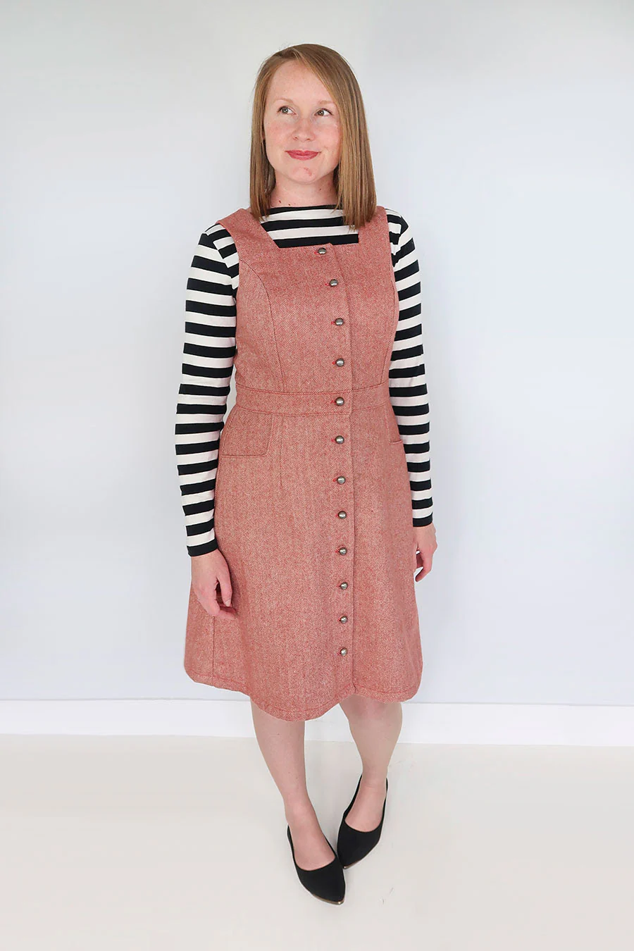 Jennifer Lauren Handmade Dulcie Pinafore - Image 8