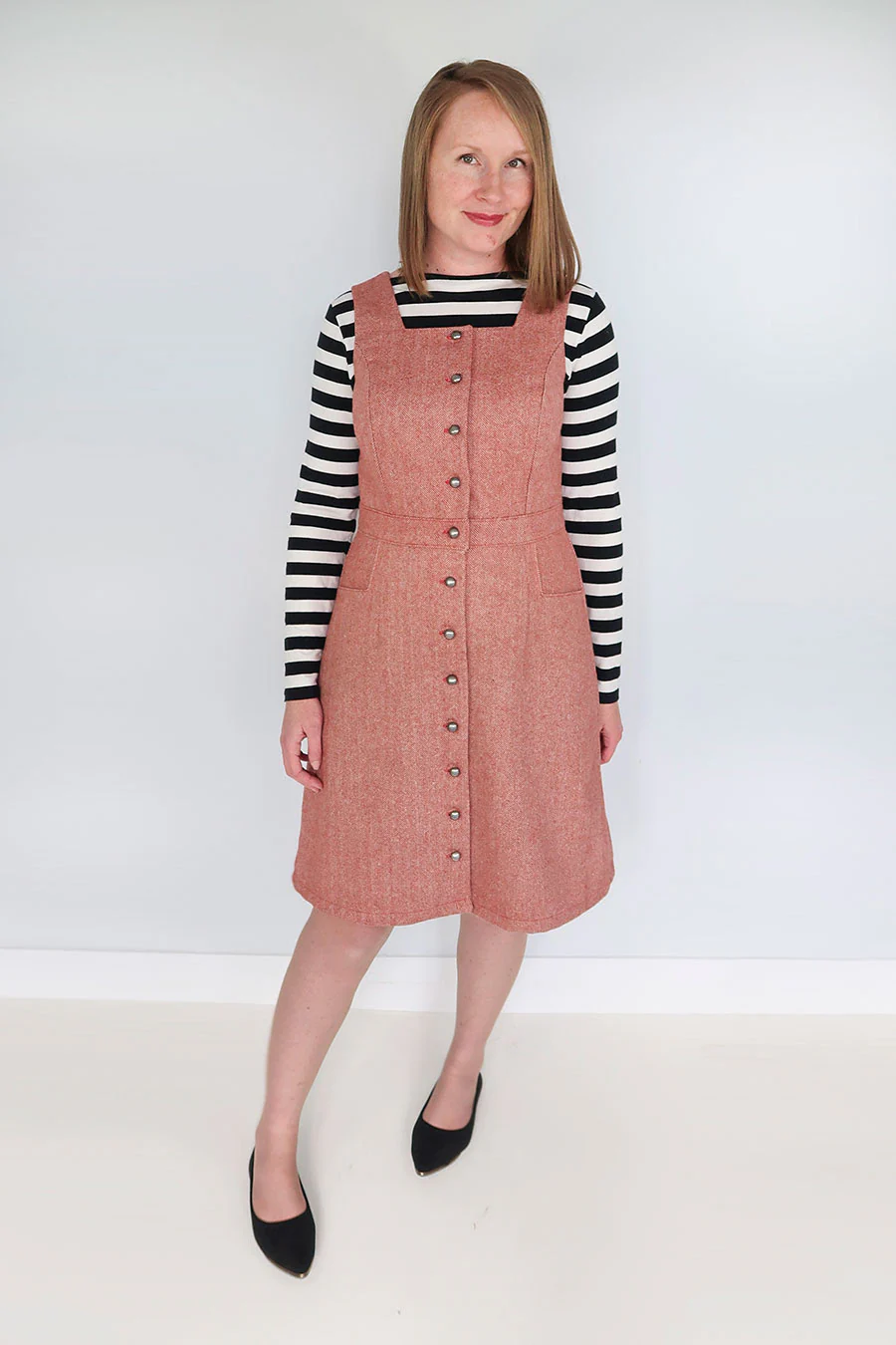 Jennifer Lauren Handmade Dulcie Pinafore - Image 9