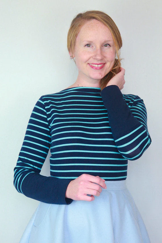 Jennifer Lauren Handmade Gable Top (SIZES 6-24 / A-D CUPS) - Printed copy shop (+£7.00)
