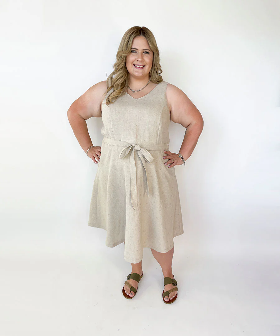 Jennifer Lauren Handmade Jade Wrap Dress - Image 12
