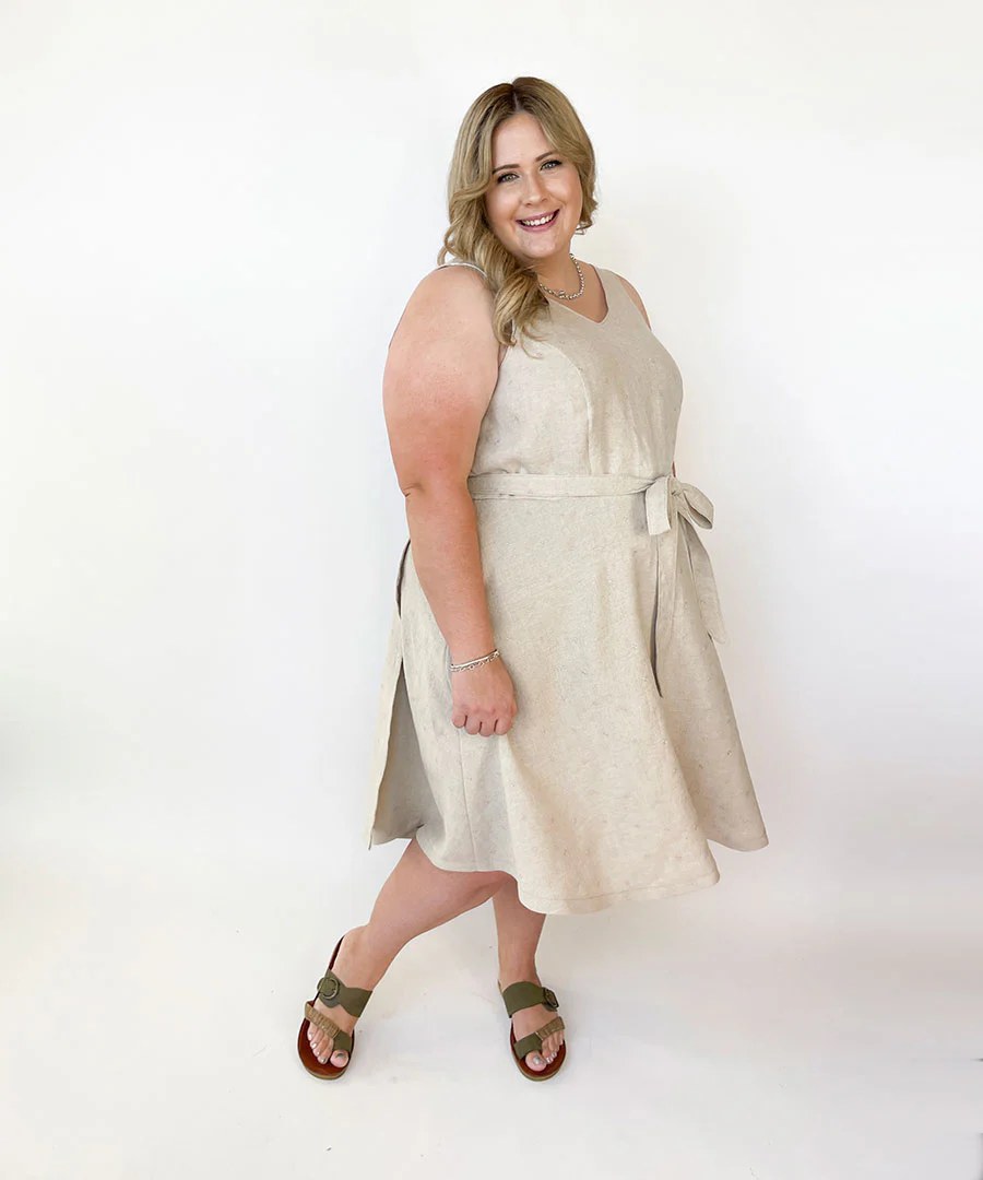Jennifer Lauren Handmade Jade Wrap Dress - Image 15