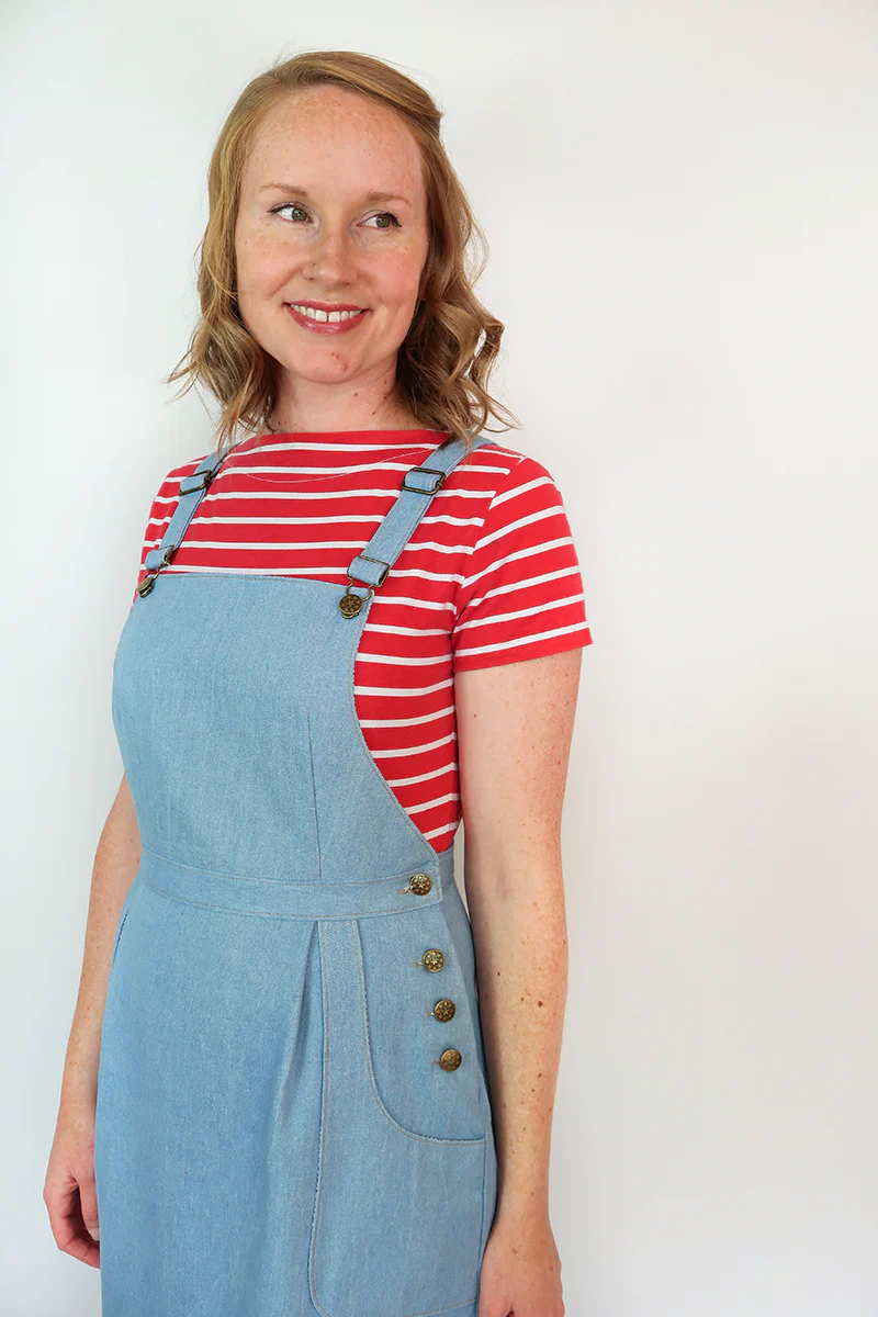 Jennifer Lauren Handmade Pippi Pinafore - Image 2