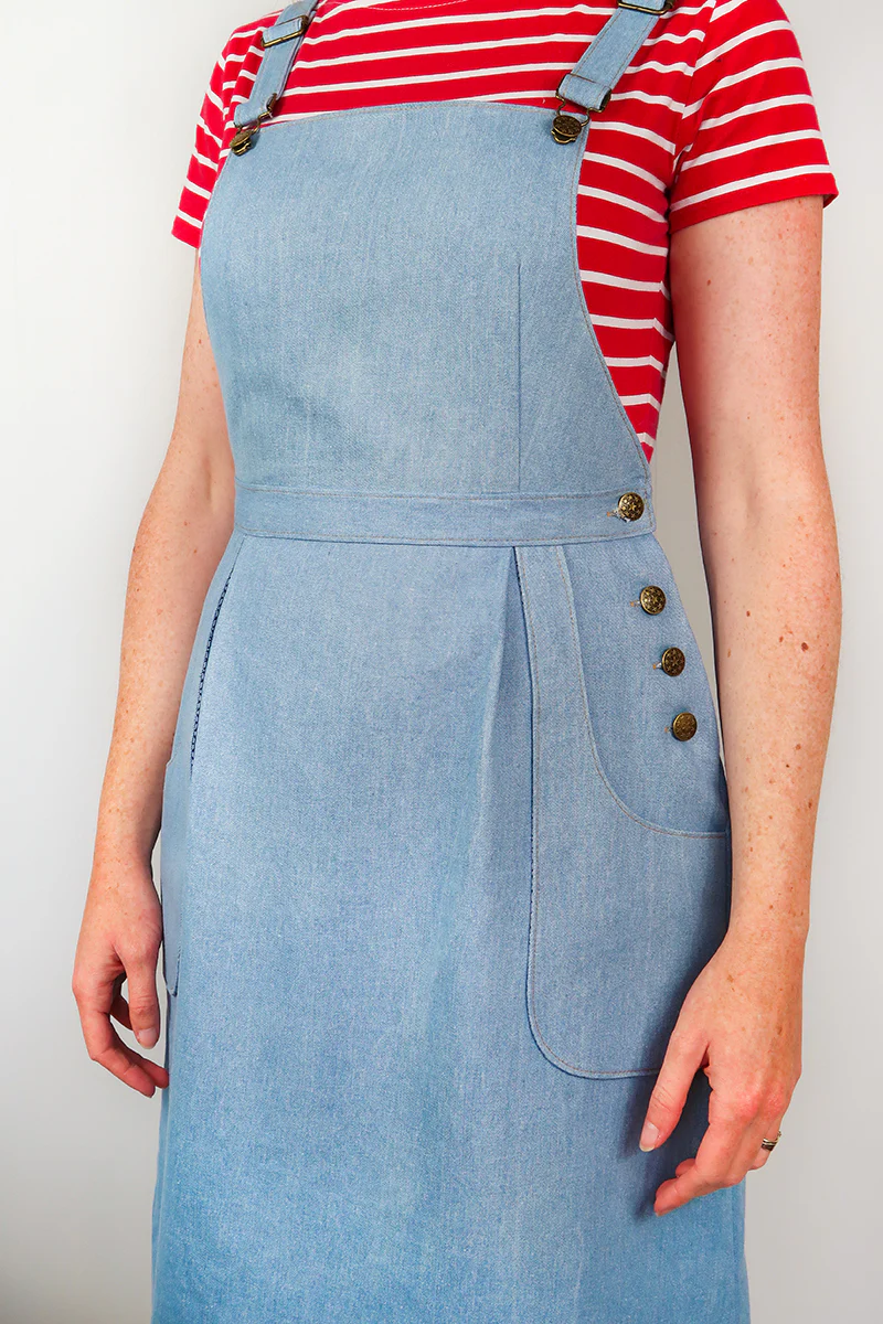 Jennifer Lauren Handmade Pippi Pinafore - Image 3