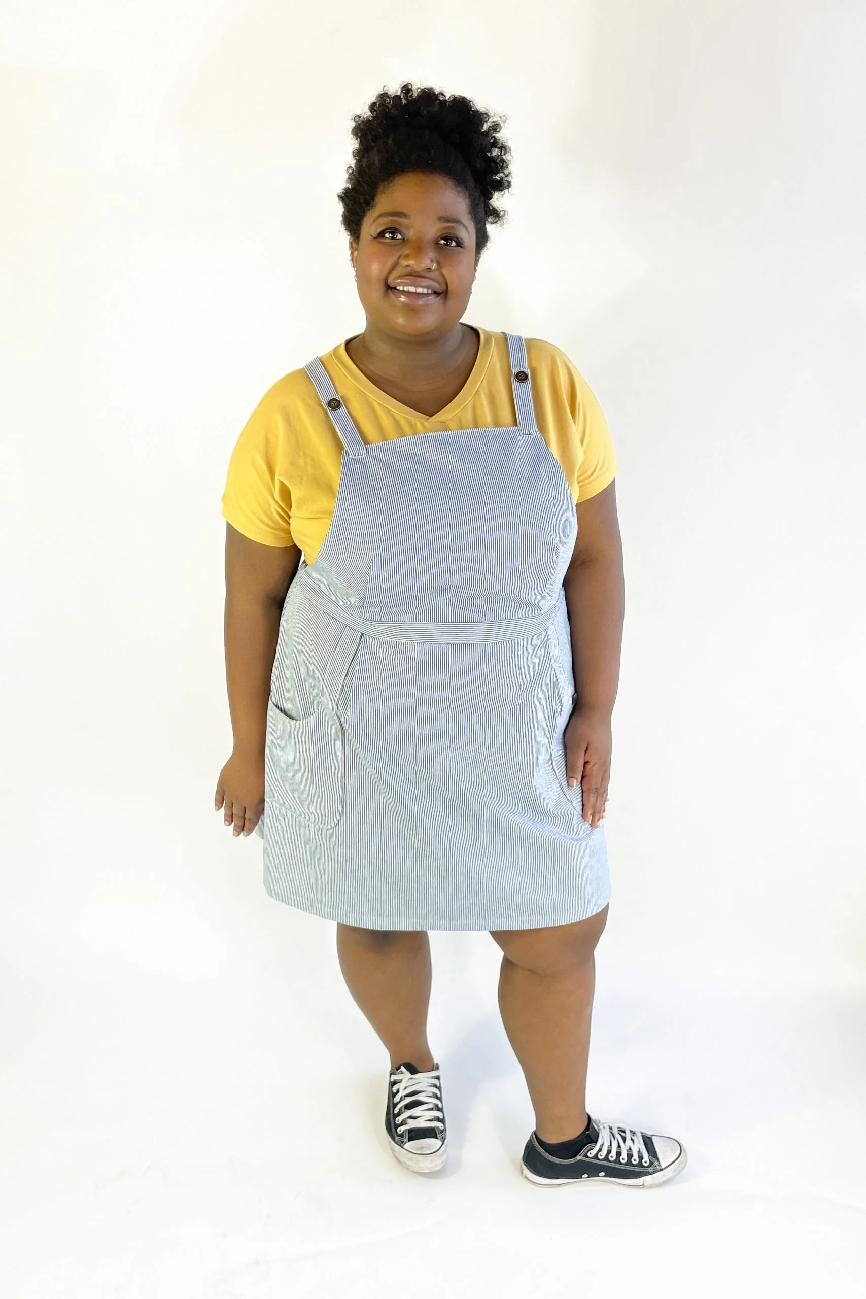 Jennifer Lauren Handmade Pippi Pinafore - Image 4