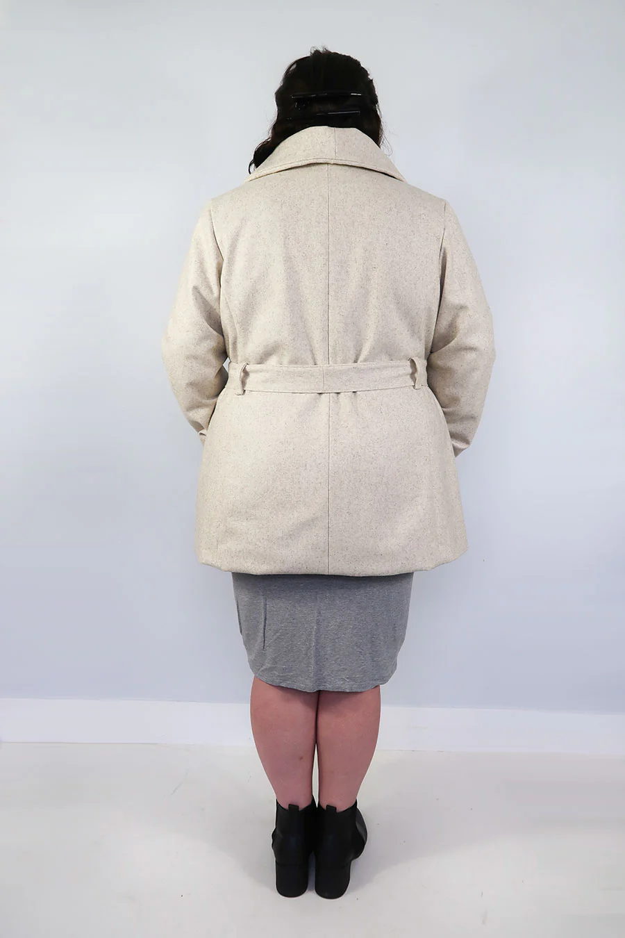 Jennifer Lauren Handmade Willa Wrap Coat - Image 16