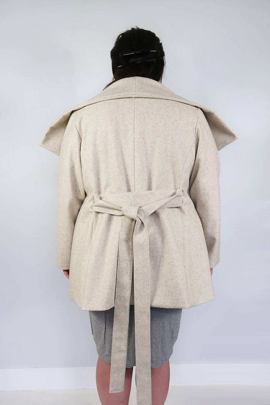 Jennifer Lauren Handmade Willa Wrap Coat - Image 17