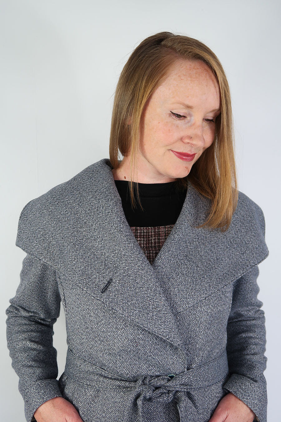 Jennifer Lauren Handmade Willa Wrap Coat - Image 2