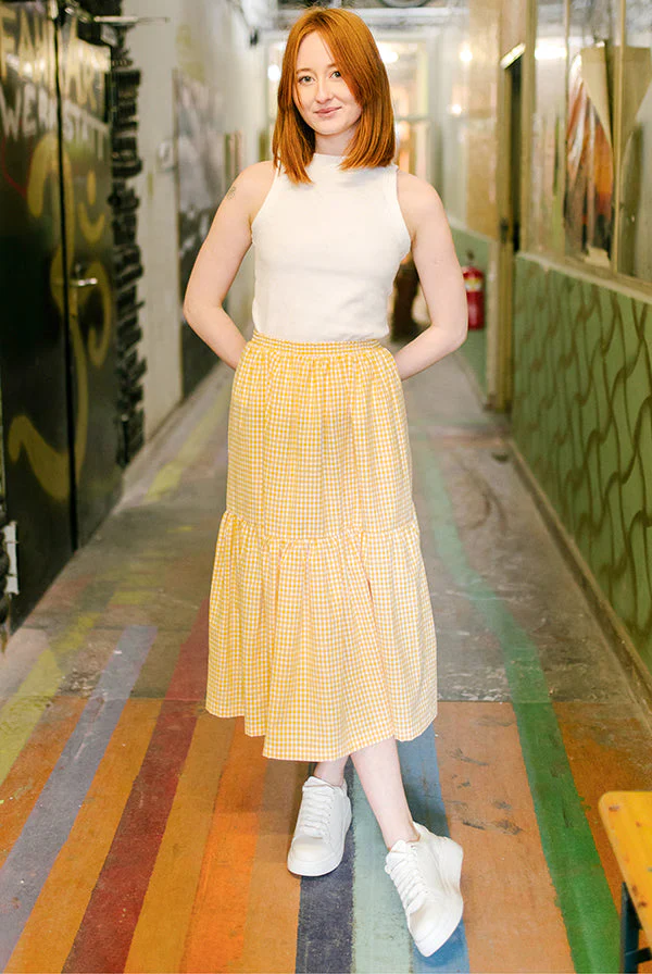 JULIANA MARTEJEVS Abbie Skirt - Printed copy shop (+£5.00)