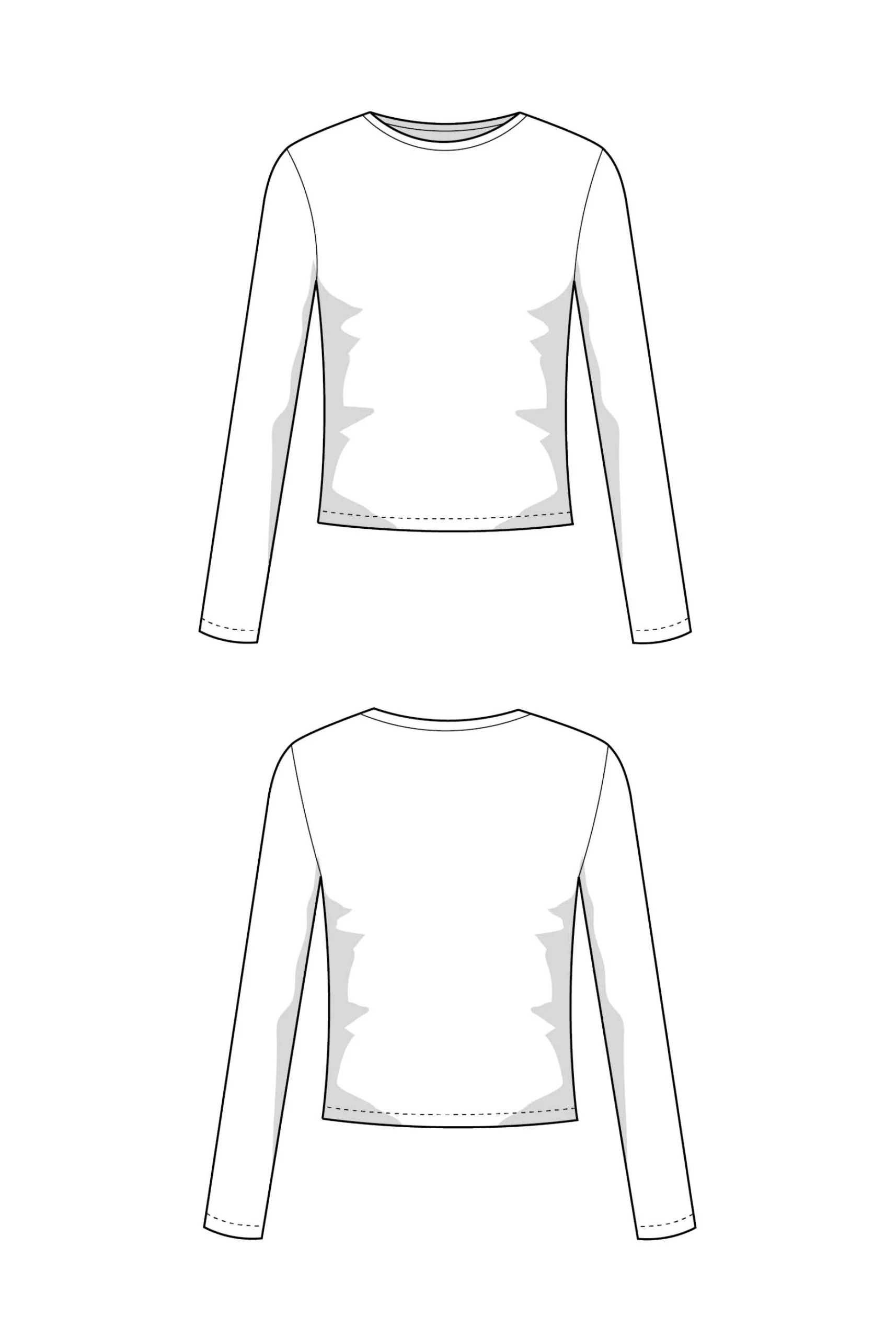 JULIANA MARTEJEVS Basic Long Sleeve Top - Image 5