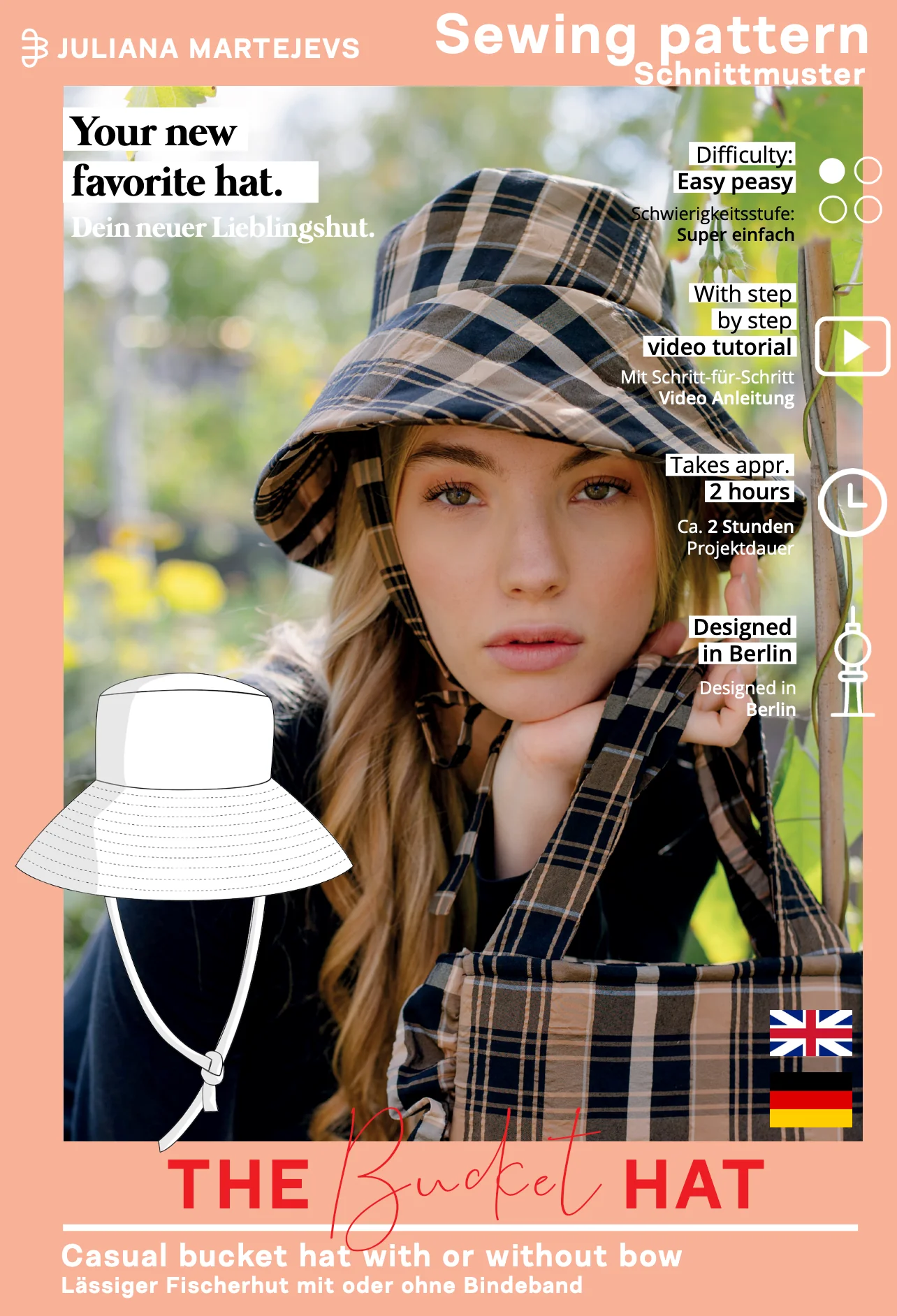 JULIANA MARTEJEVS Bucket Hat - Image 7