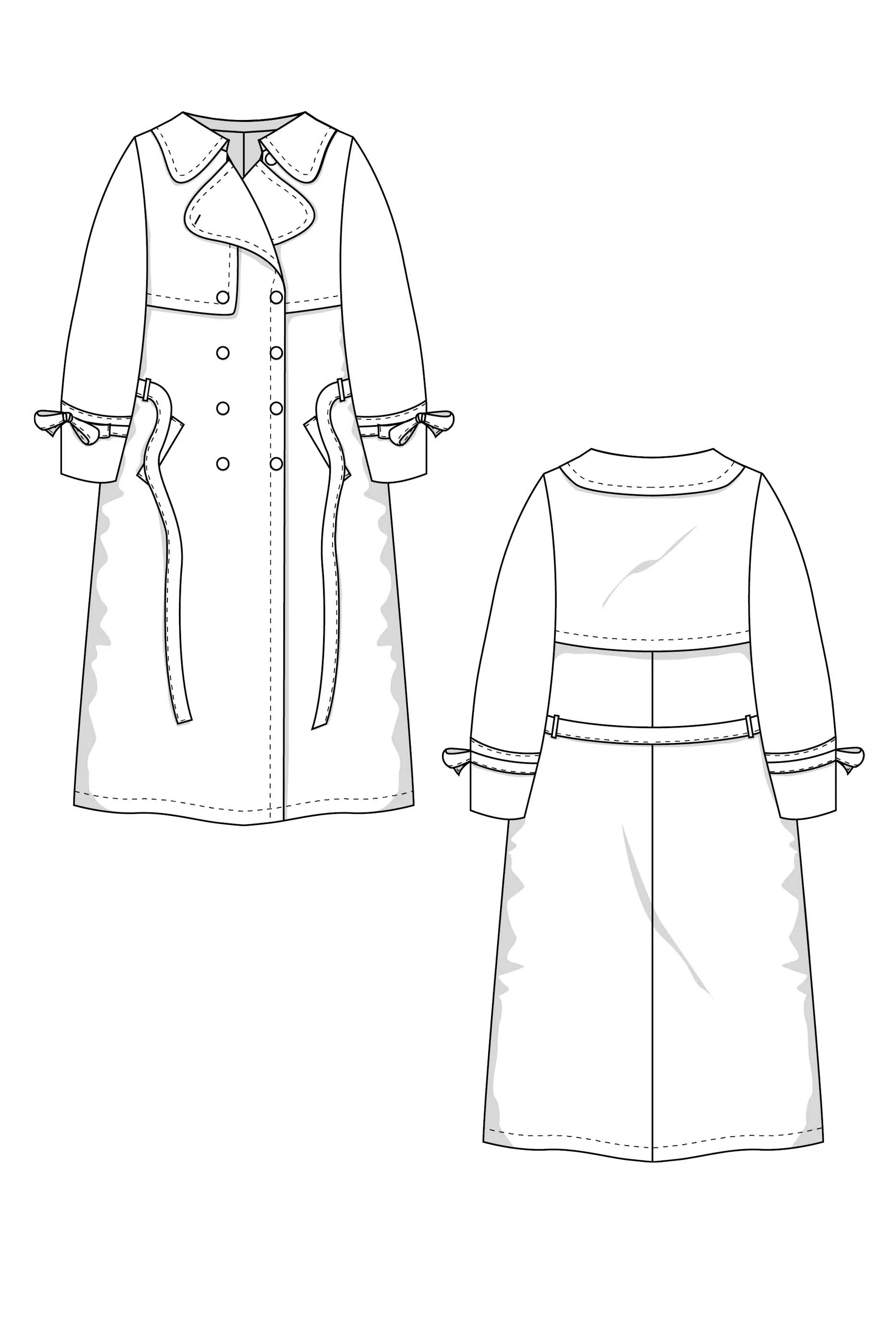 JULIANA MARTEJEVS Chloe Trench Coat - Image 5