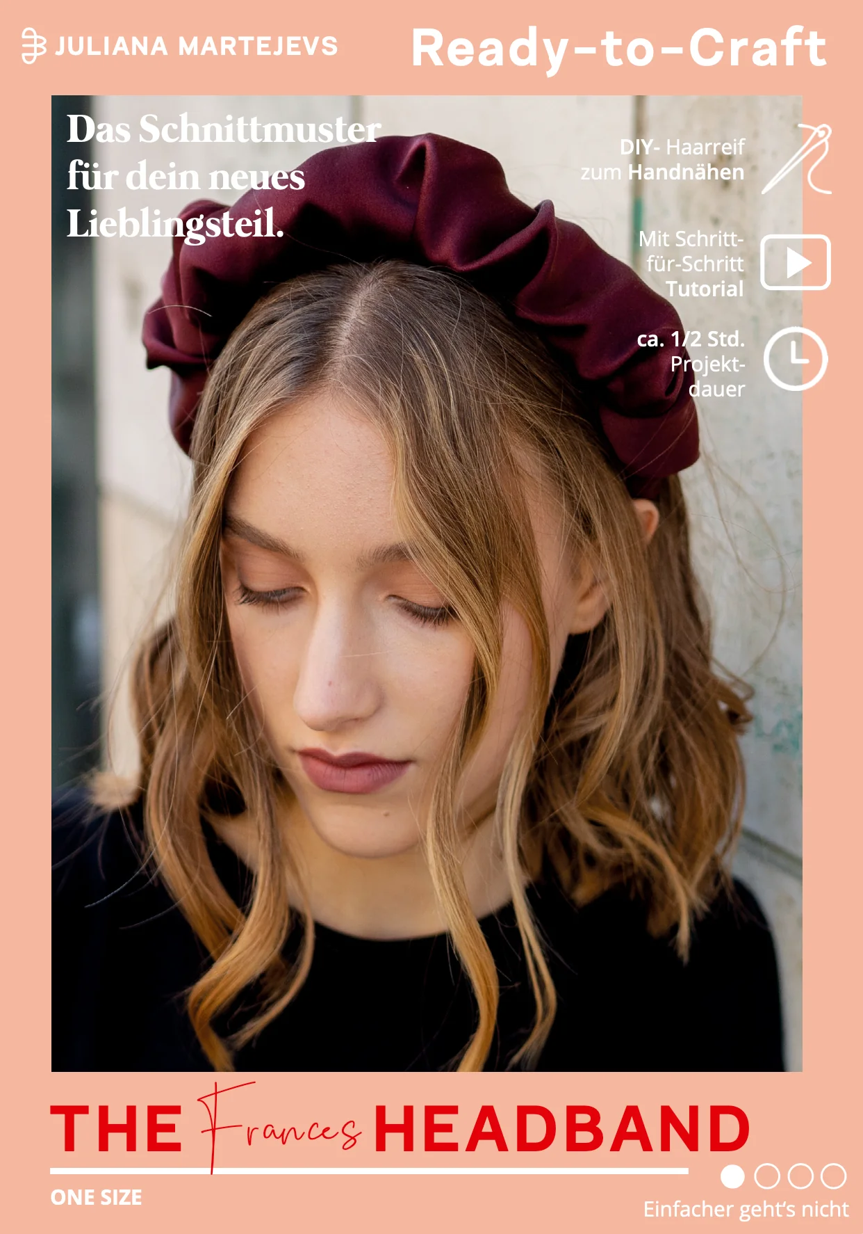 JULIANA MARTEJEVS Frances Headband PDF - Image 7
