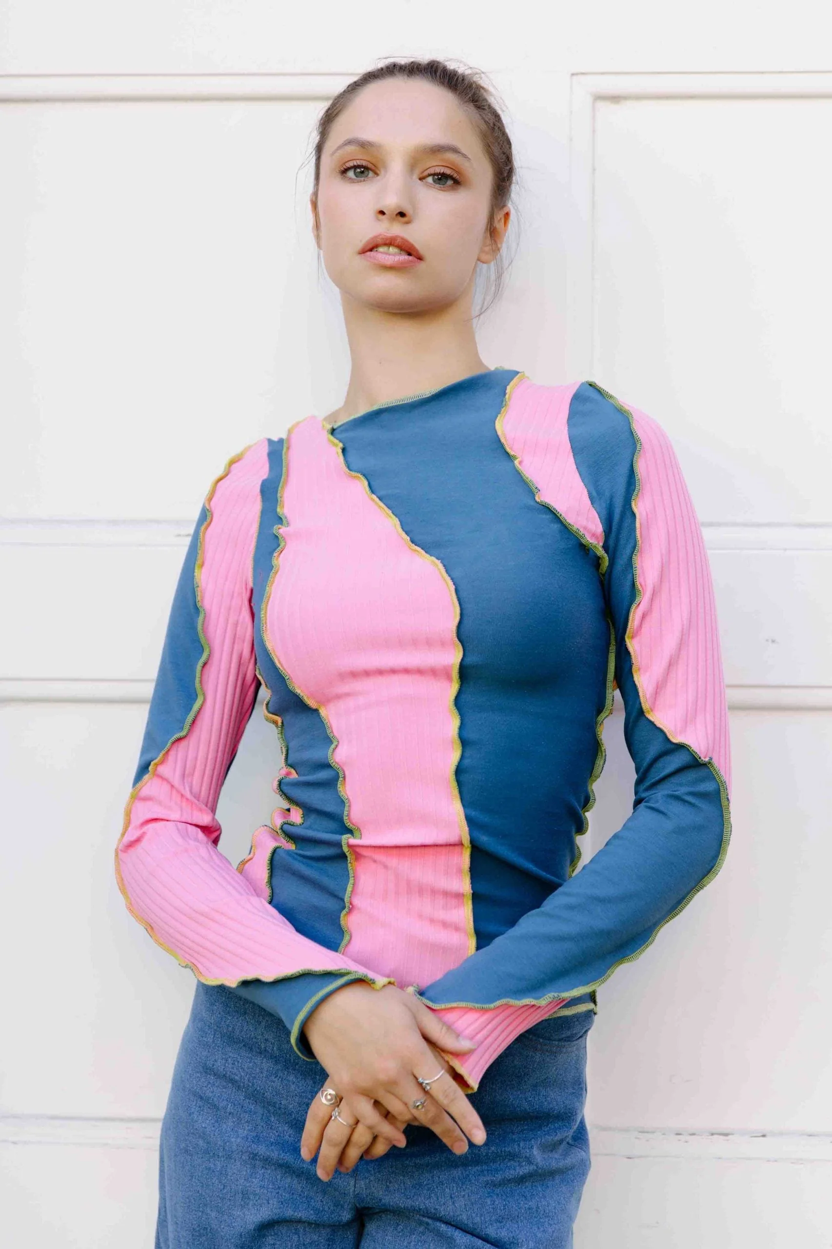 JULIANA MARTEJEVS Ina Top - Printed copy shop (+£7.00)