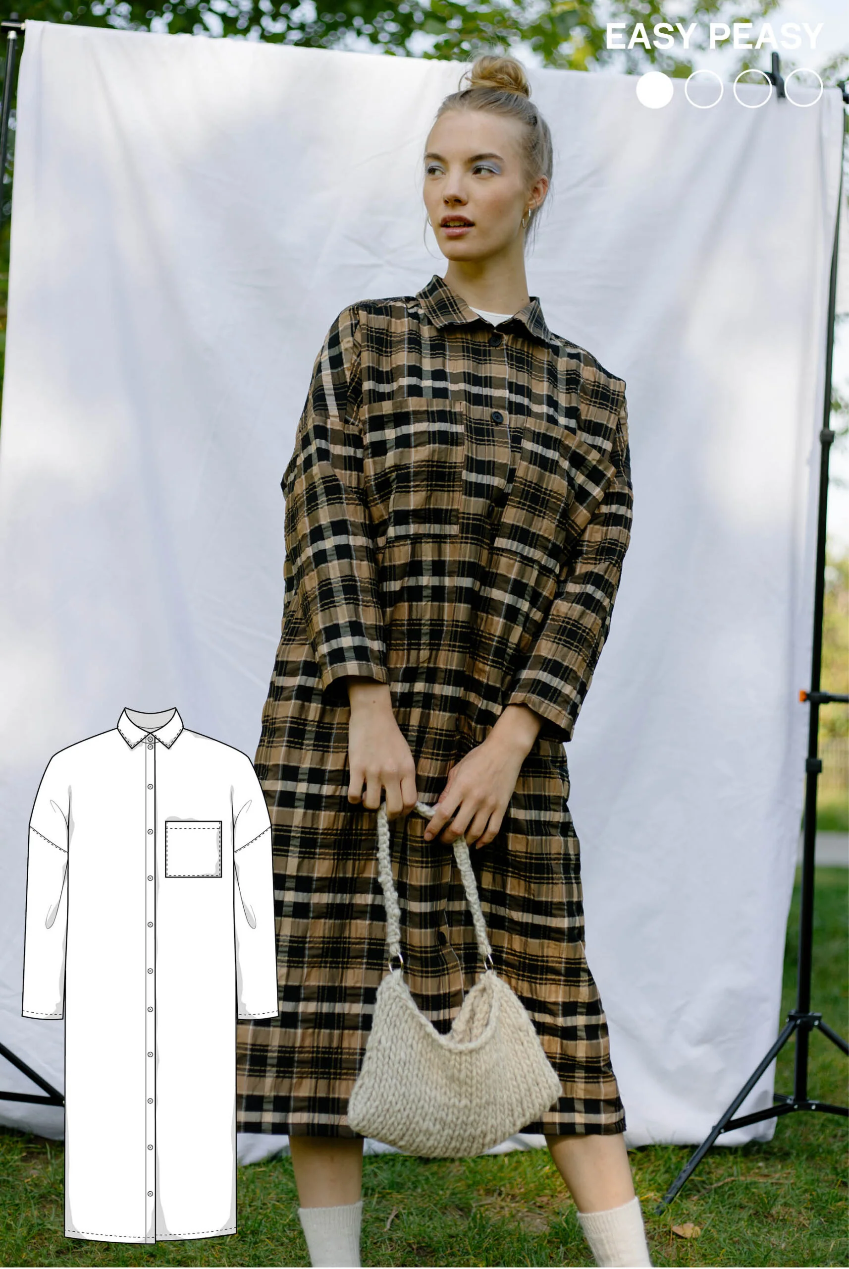JULIANA MARTEJEVS Lola Blouse Dress - Image 5