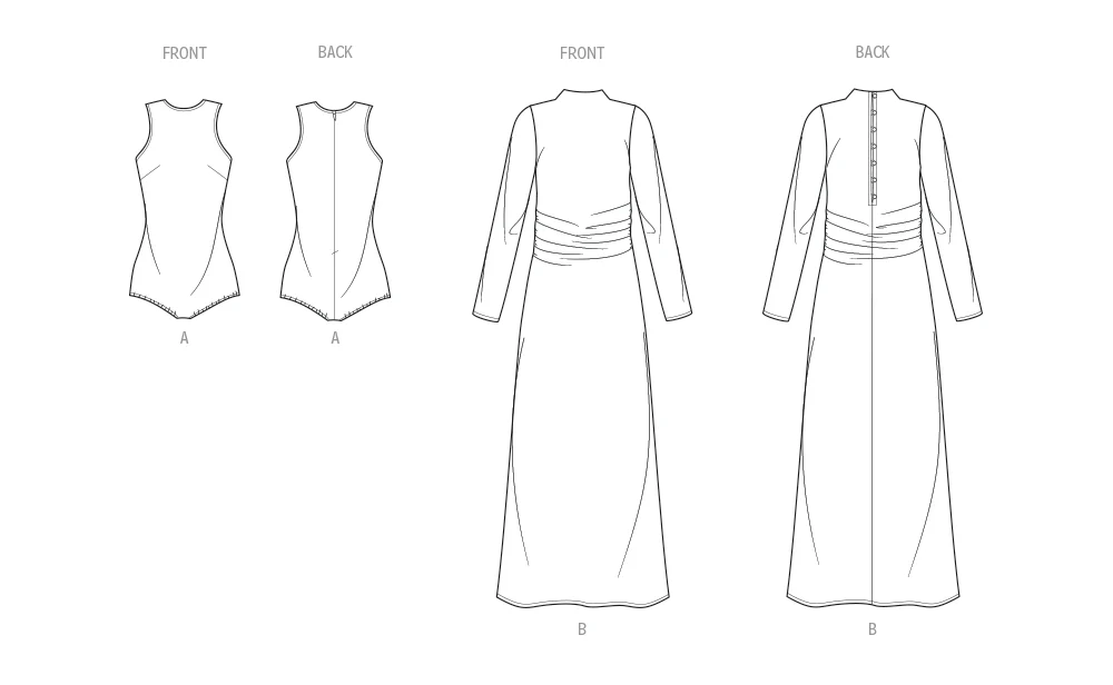 Know Me Bodysuit and Dress ME2129 - Image 5
