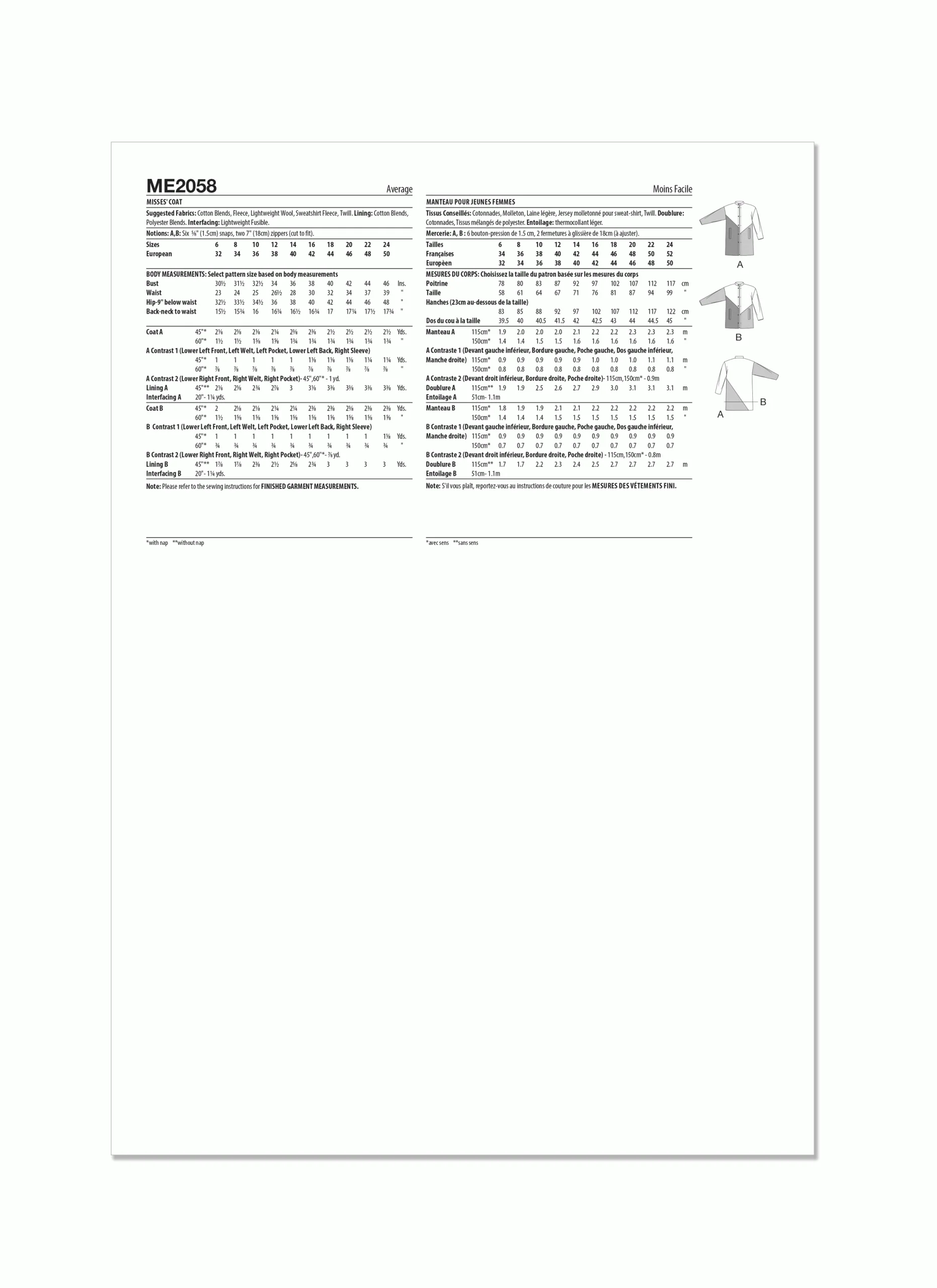 Know Me Coat ME2058 - Image 9