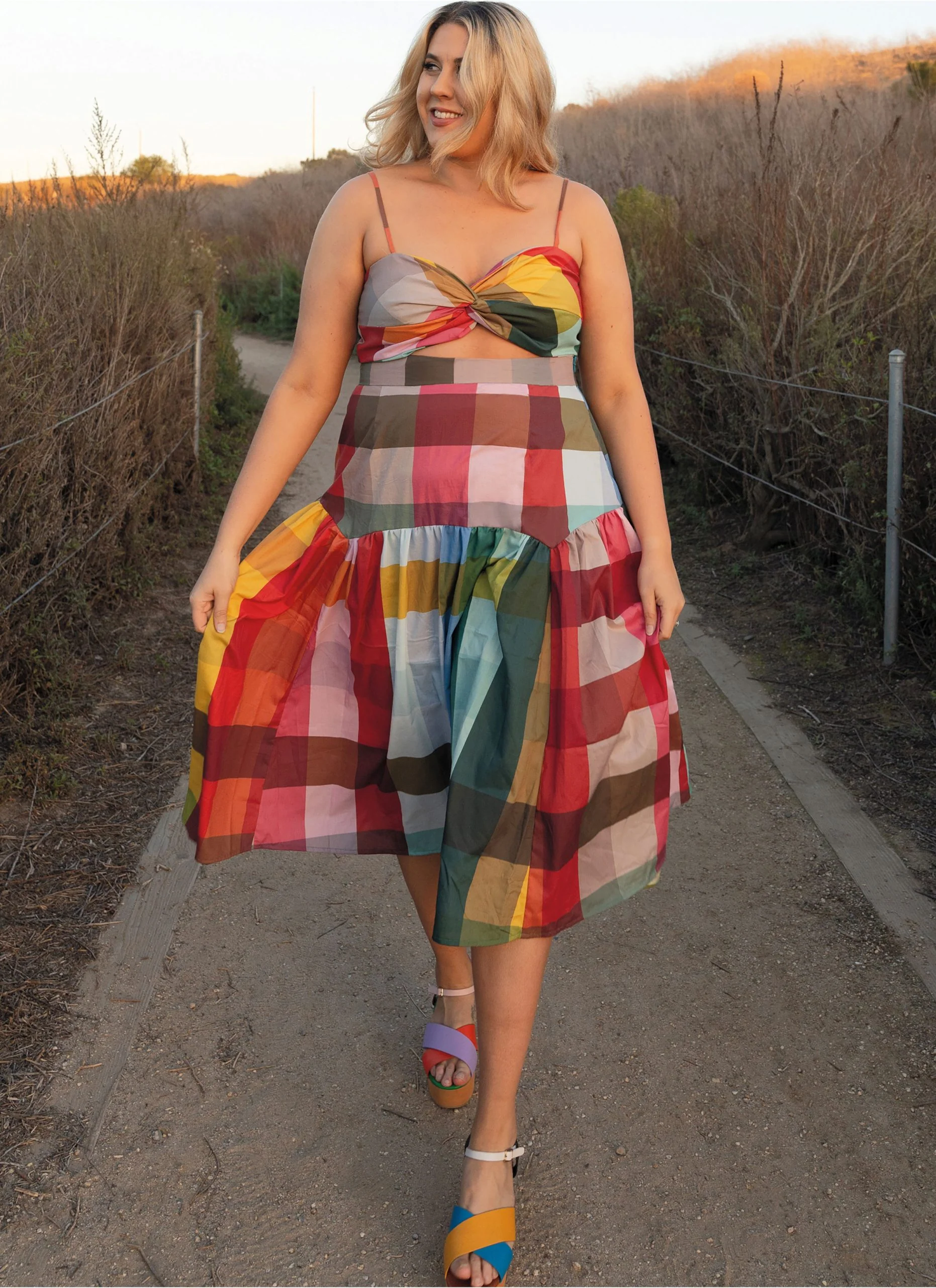 Know Me Crop Top & Skirt ME2073 - Image 4