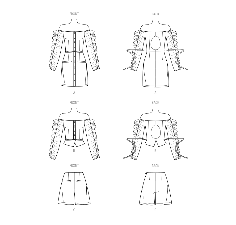 Know Me Dress, Top & Shorts ME2042 - Image 7