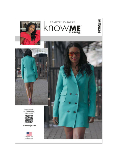 Know Me Jacket Dress ME2034 - Image 2