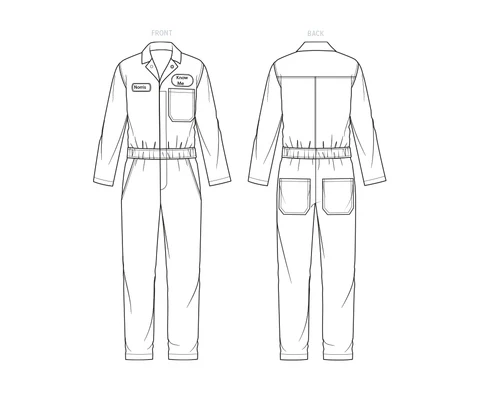 Know Me Men's Jumpsuit ME2012 - Image 4