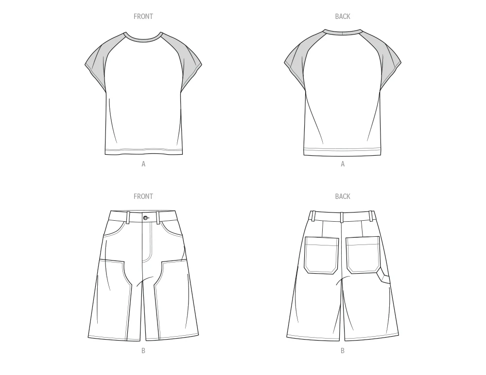 Know Me Men's T-Shirt and Shorts ME2121 - Image 4