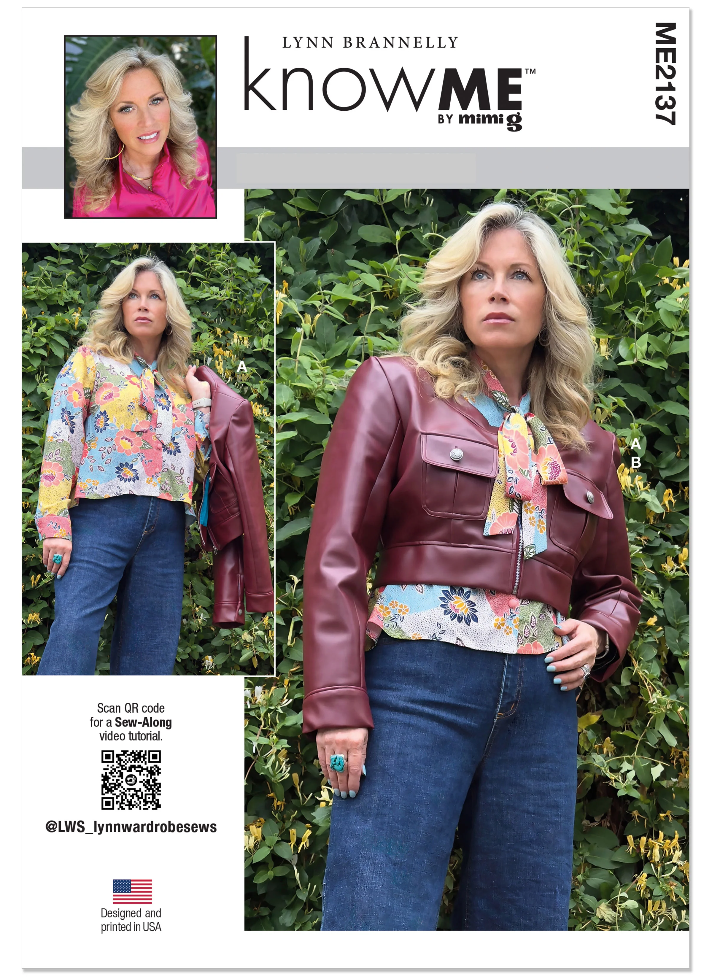 Know Me Misses' Blouse and Jacket ME2137 - Image 2