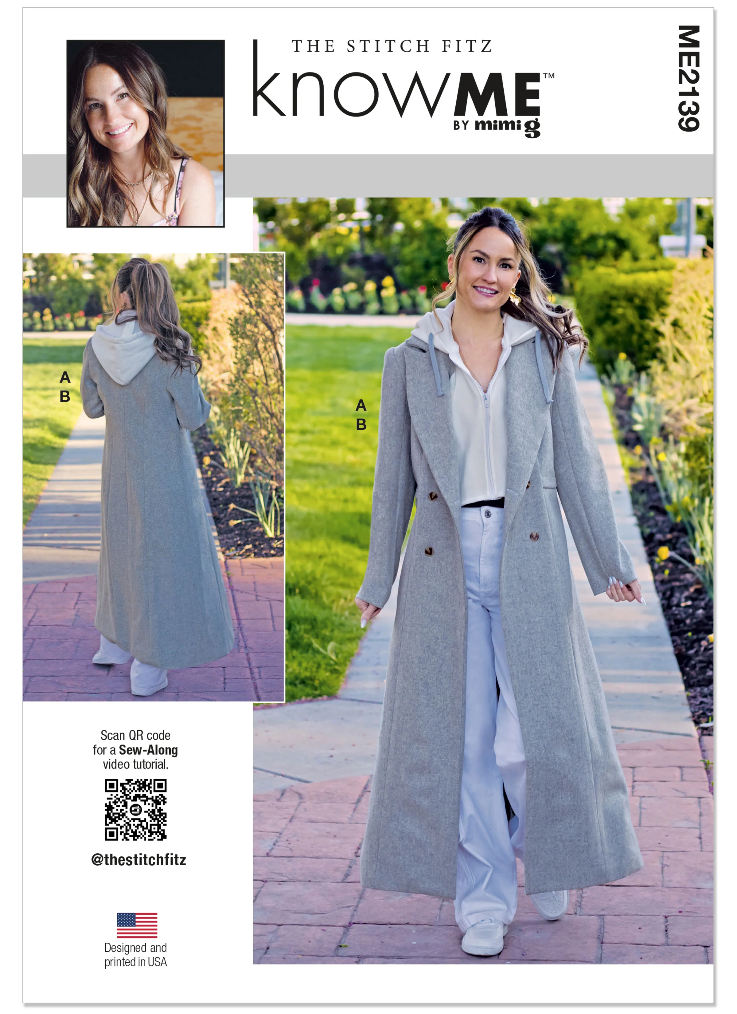 Know Me Misses' Coat and Hoodie Insert ME2139 - Image 2