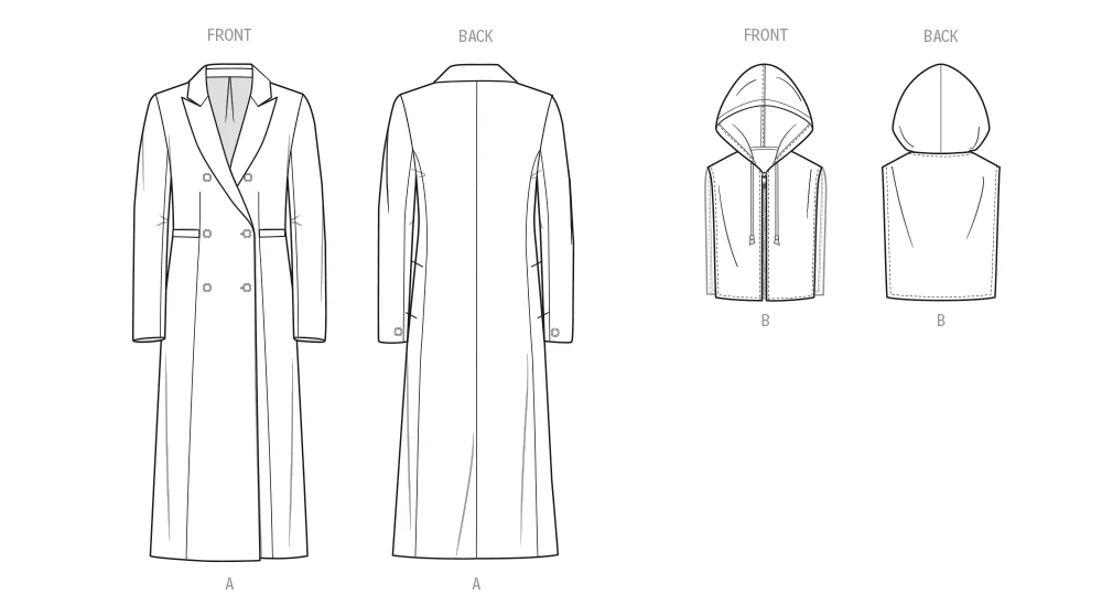 Know Me Misses' Coat and Hoodie Insert ME2139 - Image 5