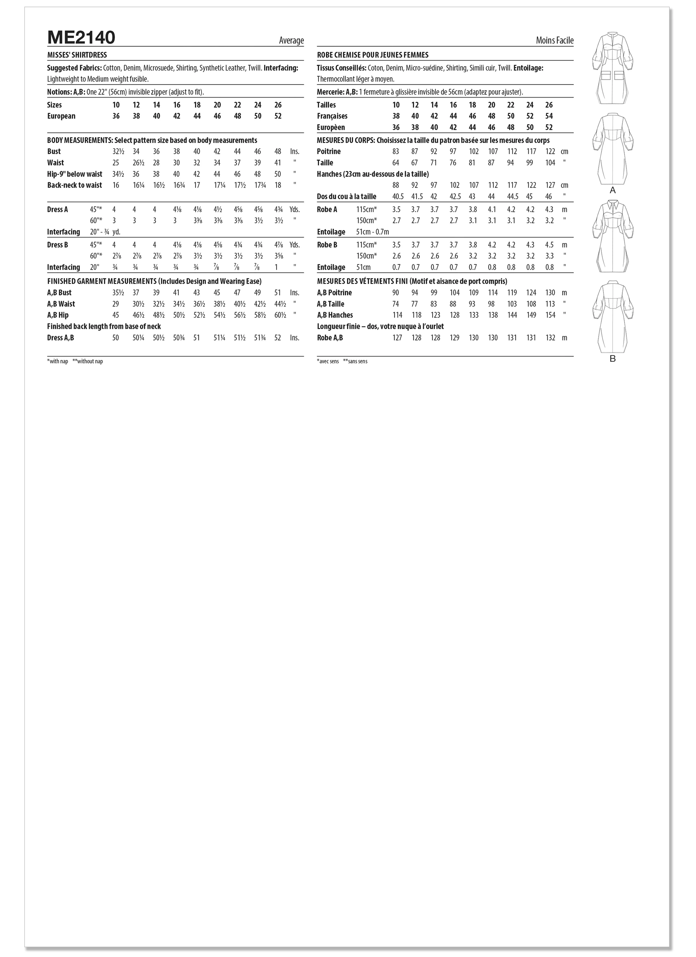Know Me Misses' Shirtdress ME2140 - Image 6