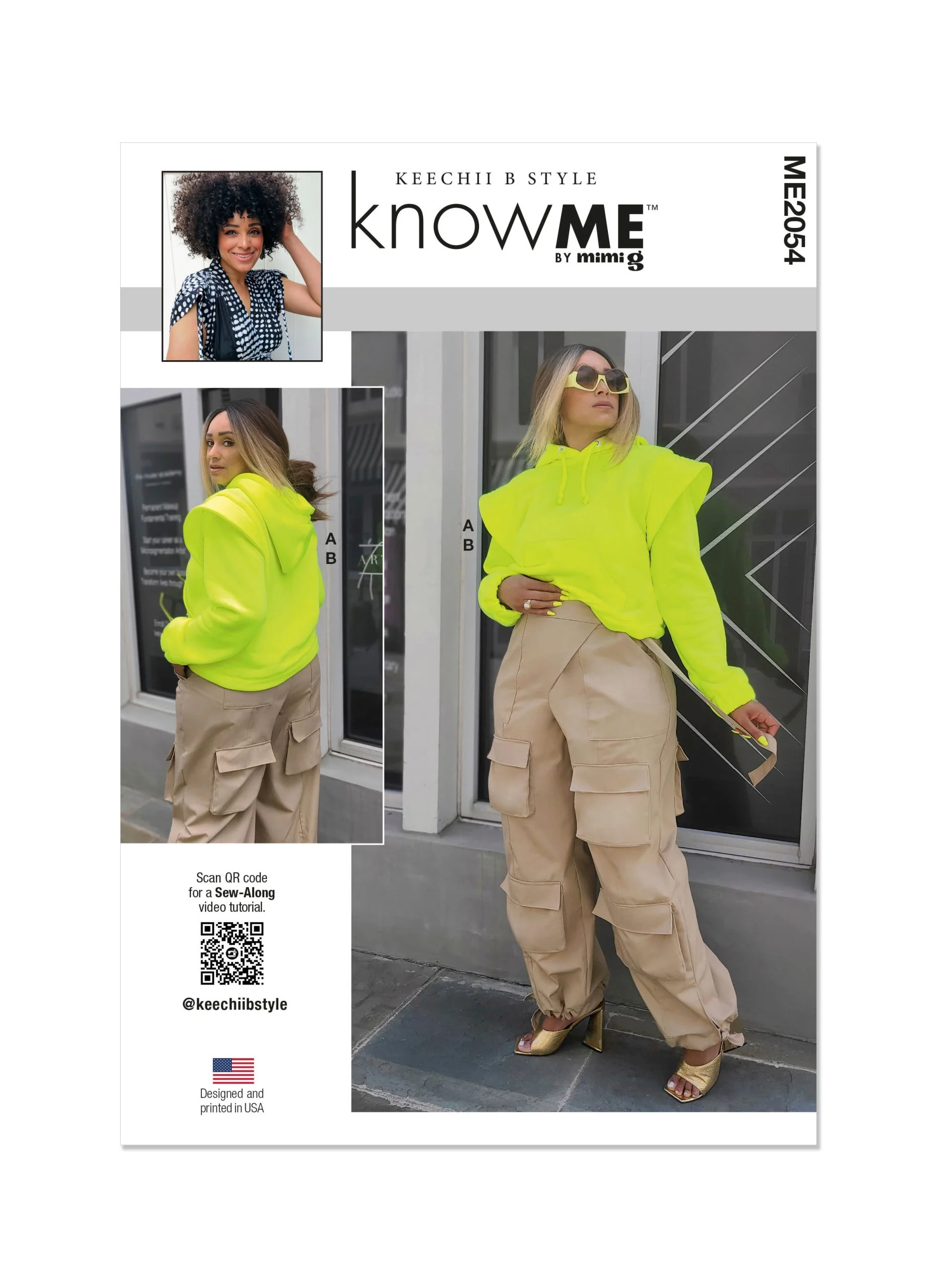 Know Me Sweatshirt & Cargo Trousers ME2054 - Image 2