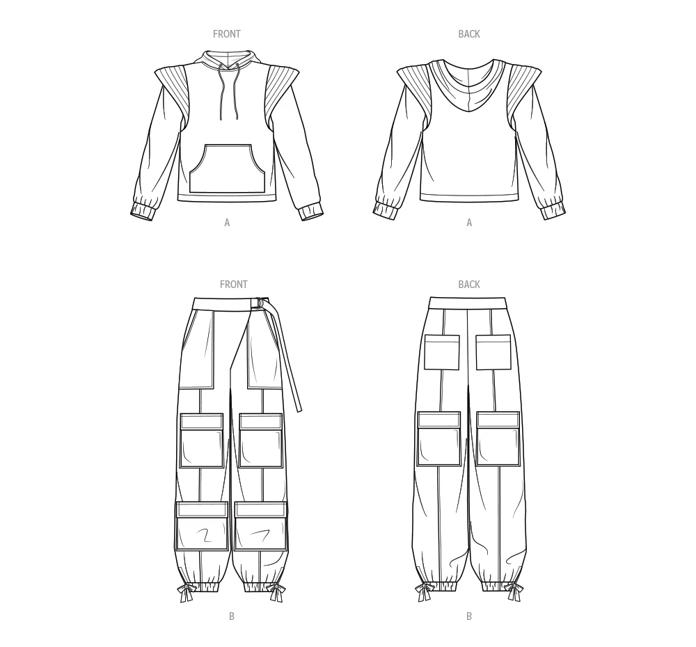 Know Me Sweatshirt & Cargo Trousers ME2054 - Image 5