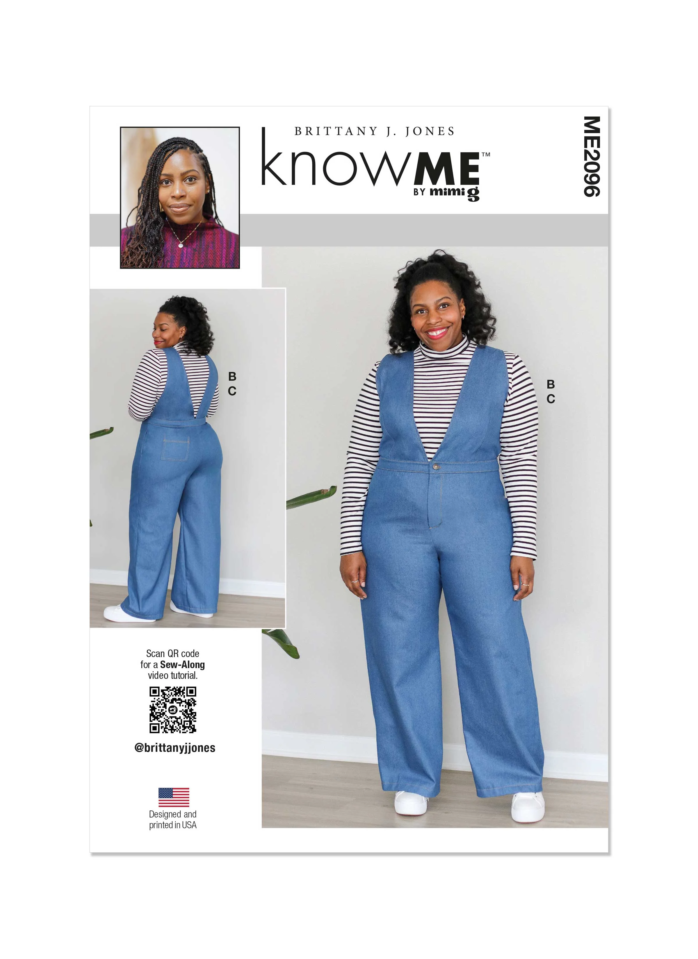 Know Me Top & Jumpsuit ME2096 - Image 2