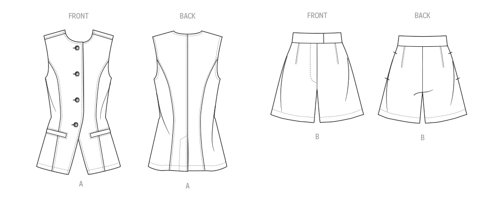 Know Me Vest and Shorts ME2125 - Image 8