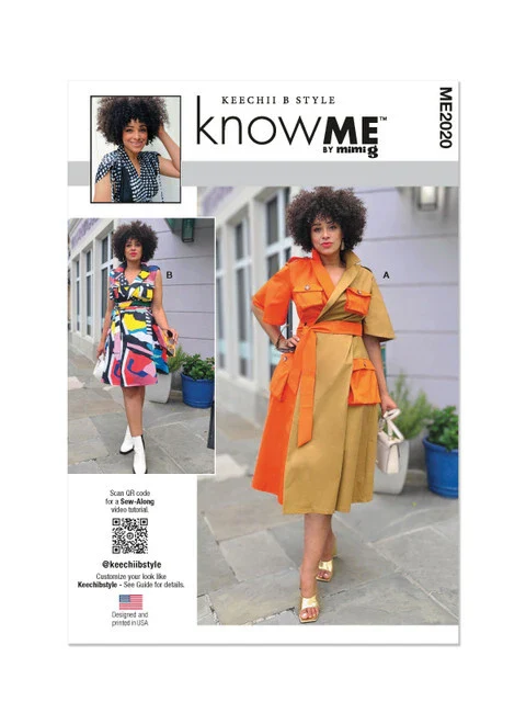 Know Me Wrap Dress ME2020 - Image 2