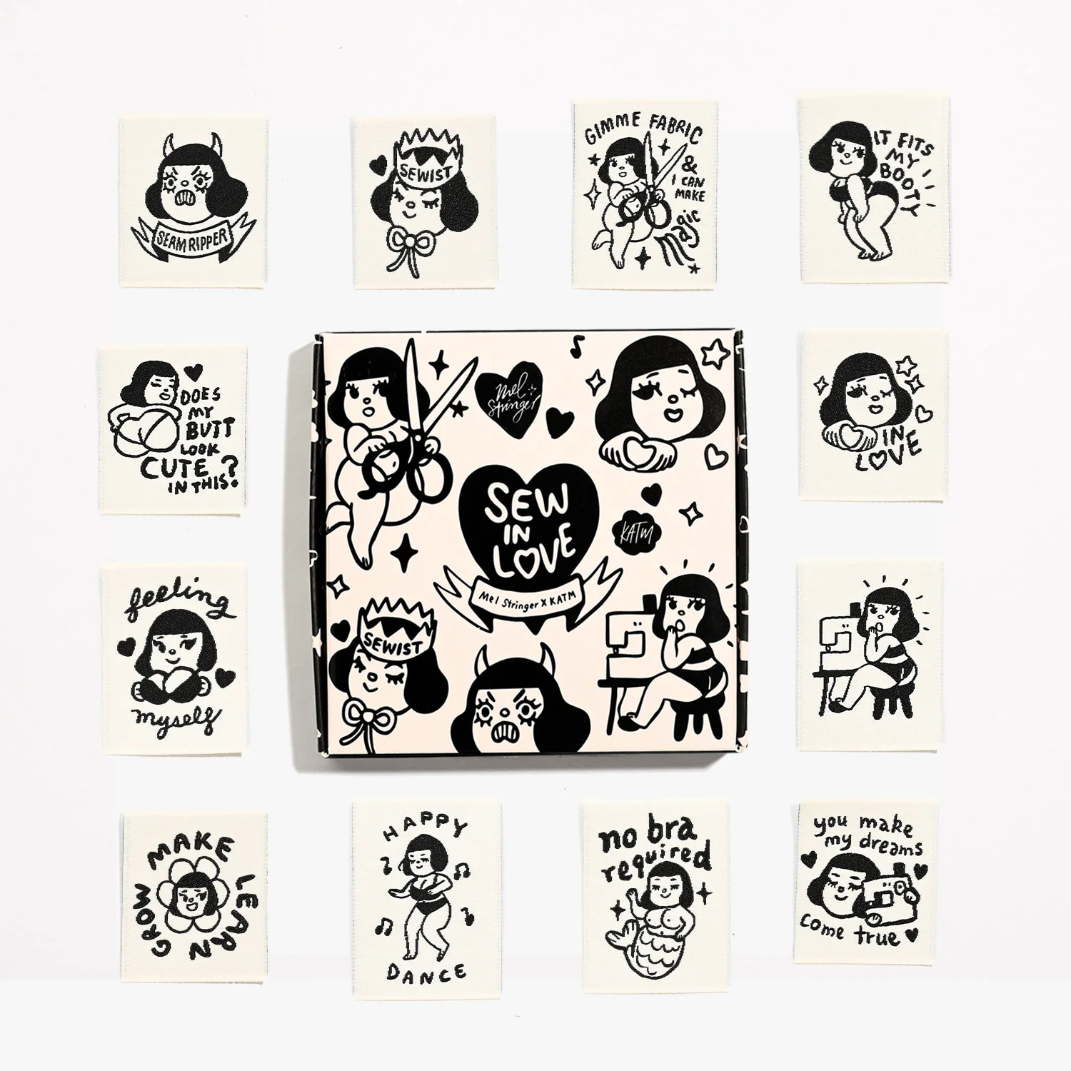 Kylie & The Machine Mel Stringer x KATM Labels - Image 2