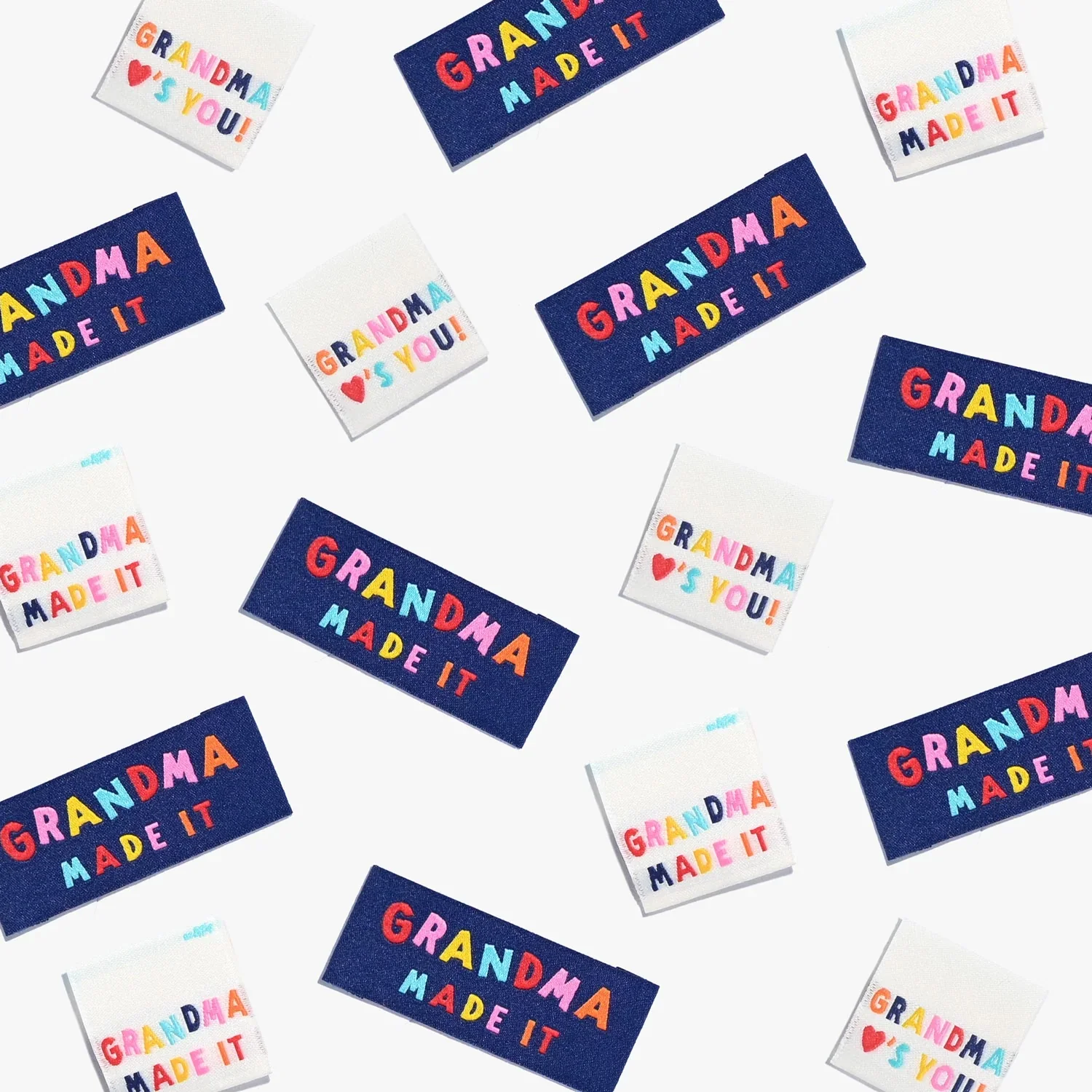 Kylie & The Machine 'Grandma Made It / Grandma Loves You!' Labels