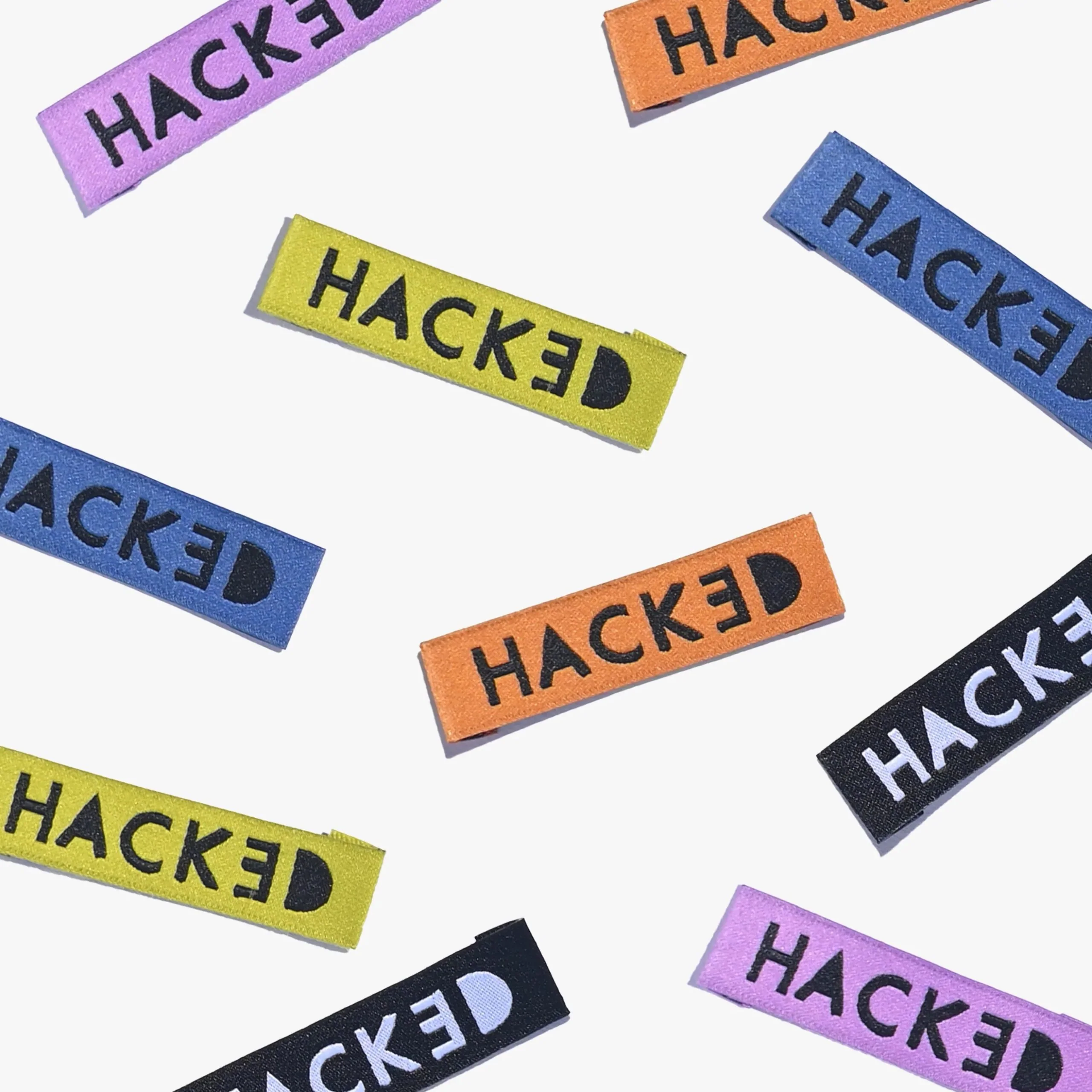 Kylie & The Machine 'Hacked' Woven Labels